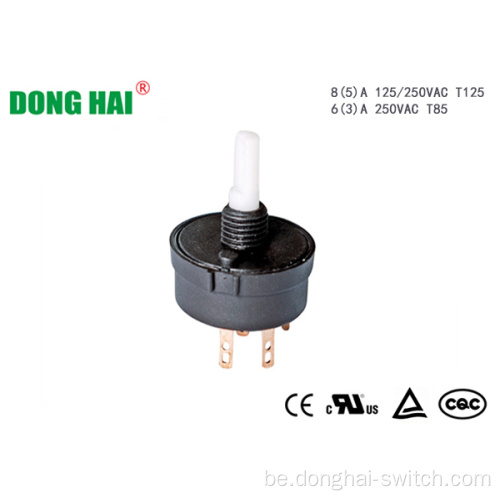 Высокаадчувальны чорны паваротны пераключальнік